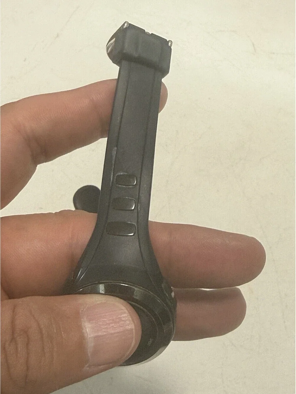 Skechers Tennyson Womens Digital Black Strap Watch Sr2063 Water Rest. Needs Batt